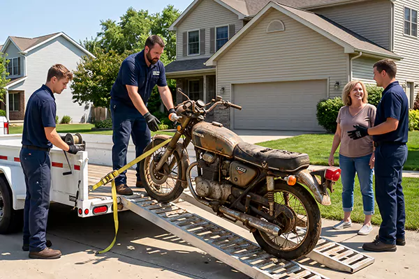 Junk Motorcycle Removal in Las Vegas, NV
