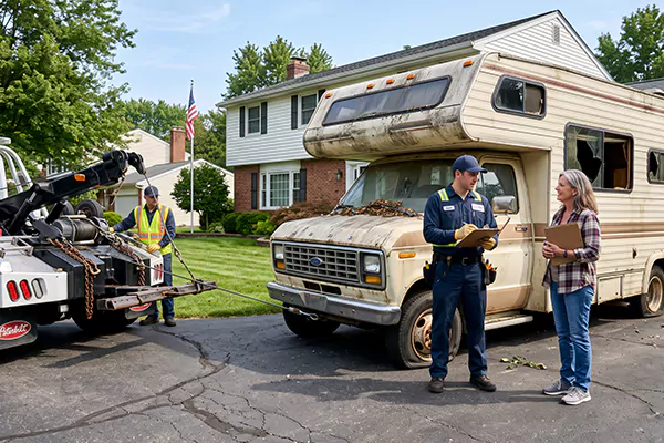 Junk RV Removal in Las Vegas, NV