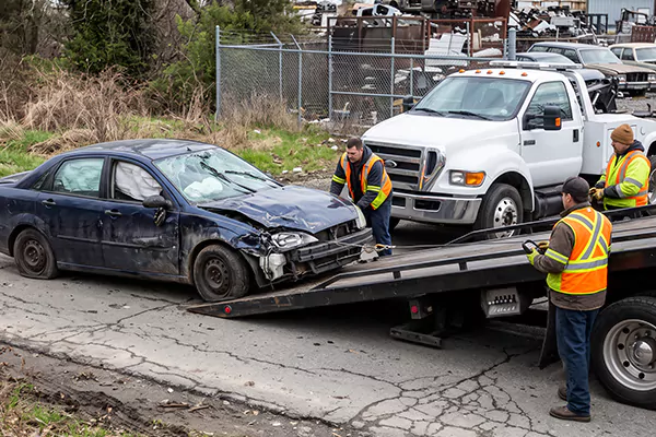 Wrecked Car Removal in Las Vegas, NV