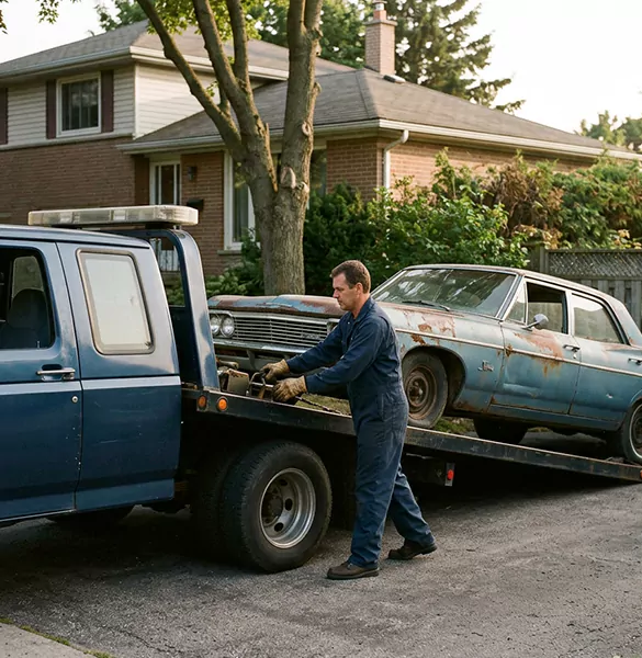Trusted old car removal service in Las Vegas, NV