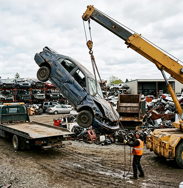 Trusted salvage car removal service in Las Vegas, NV