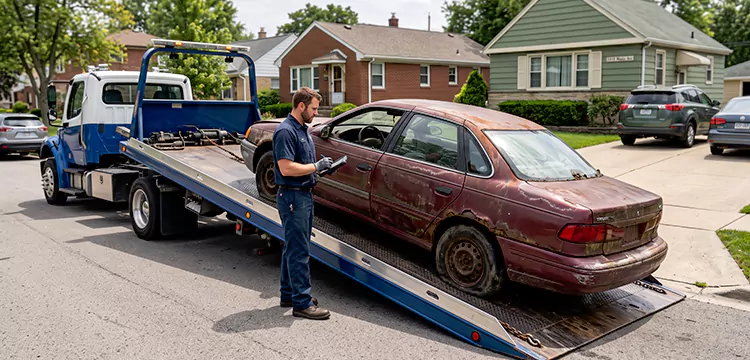 Non-Running Junk Vehicle Removal in Las Vegas