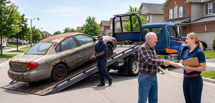 Remove Junk Car Without Title for Cash in Las Vegas
