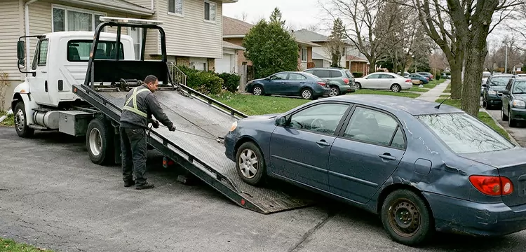 Same-Day Salvage Car Pickup in Las Vegas