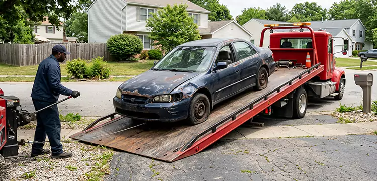 Same-Day Old Junk Car Removal in Las Vegas